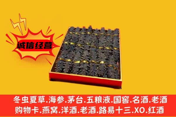 信都区回收海参